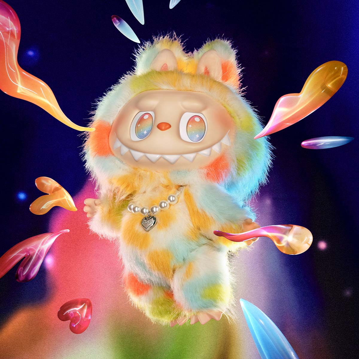 The Monsters Big into Energy Series Rock The Universe Vinyl Plush Doll - Image 2