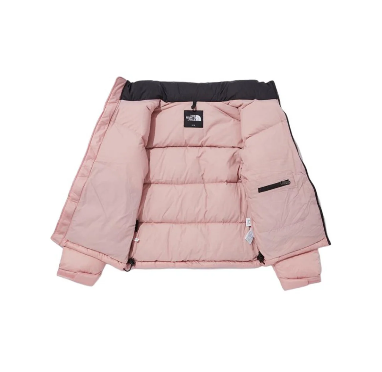 The North Face  Eco Nuptse Packable Jacket Rose - Image 3
