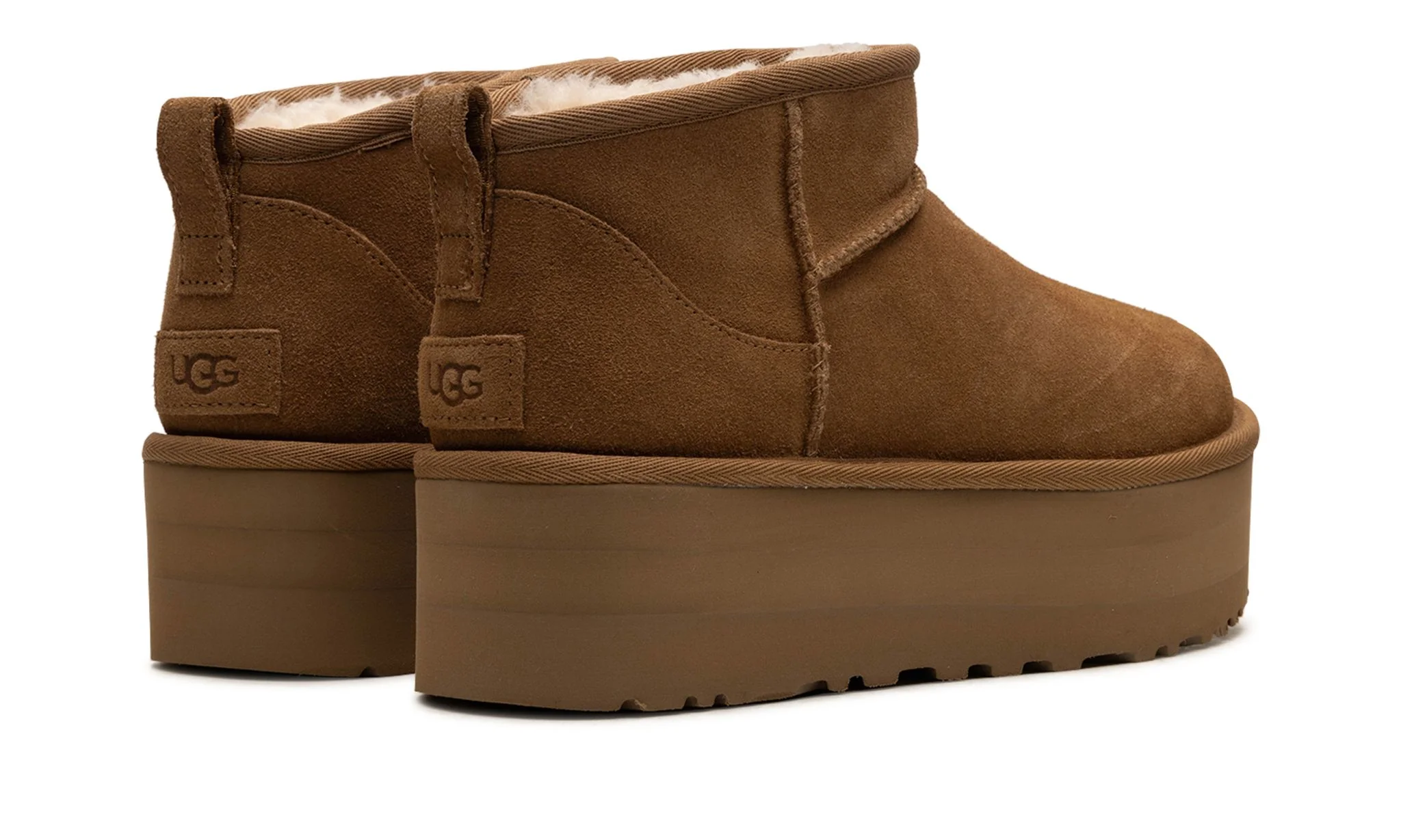UGG Classic Ultra Mini Platform Boot Chestnut - Image 3
