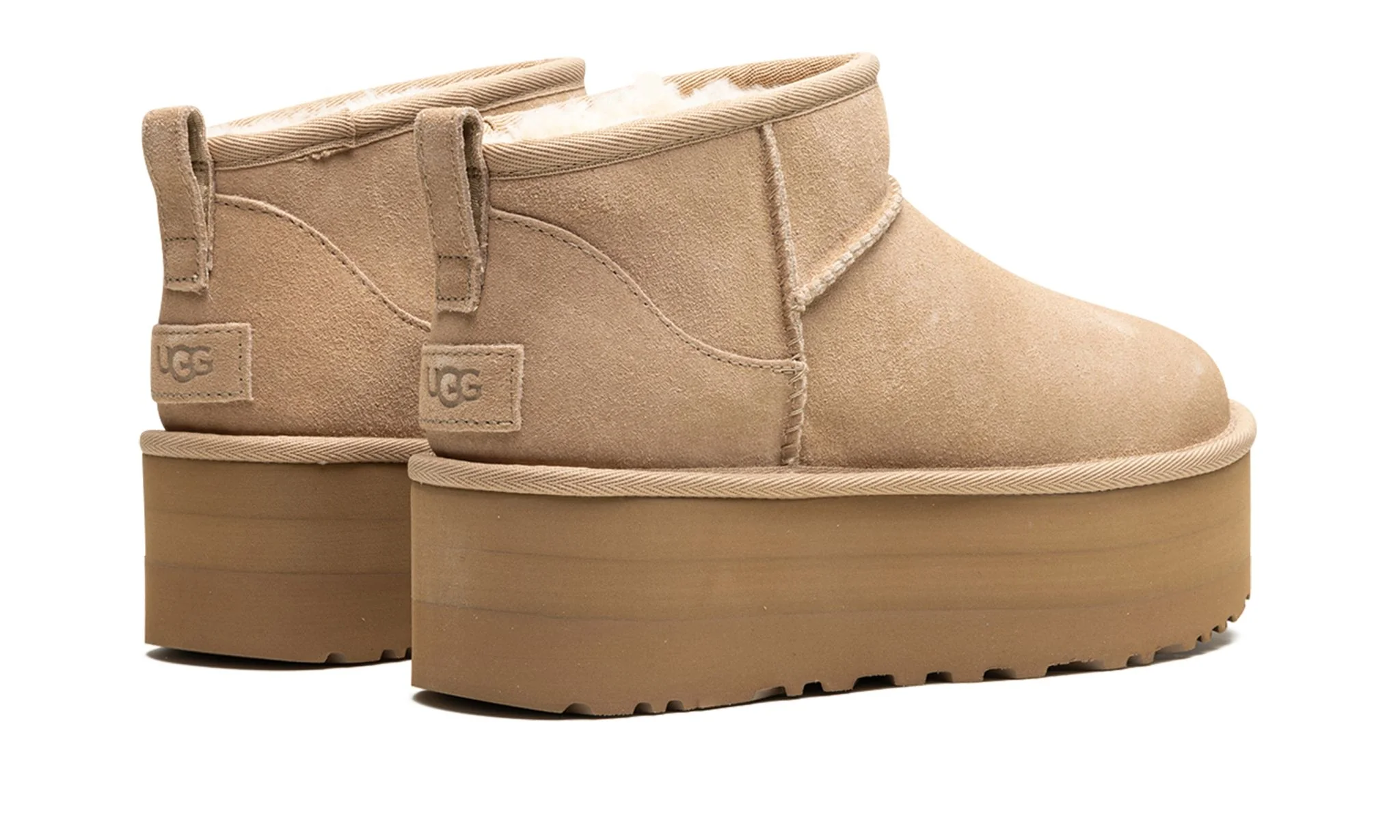 UGG Classic Ultra Mini Platform Boot Sand - Image 3