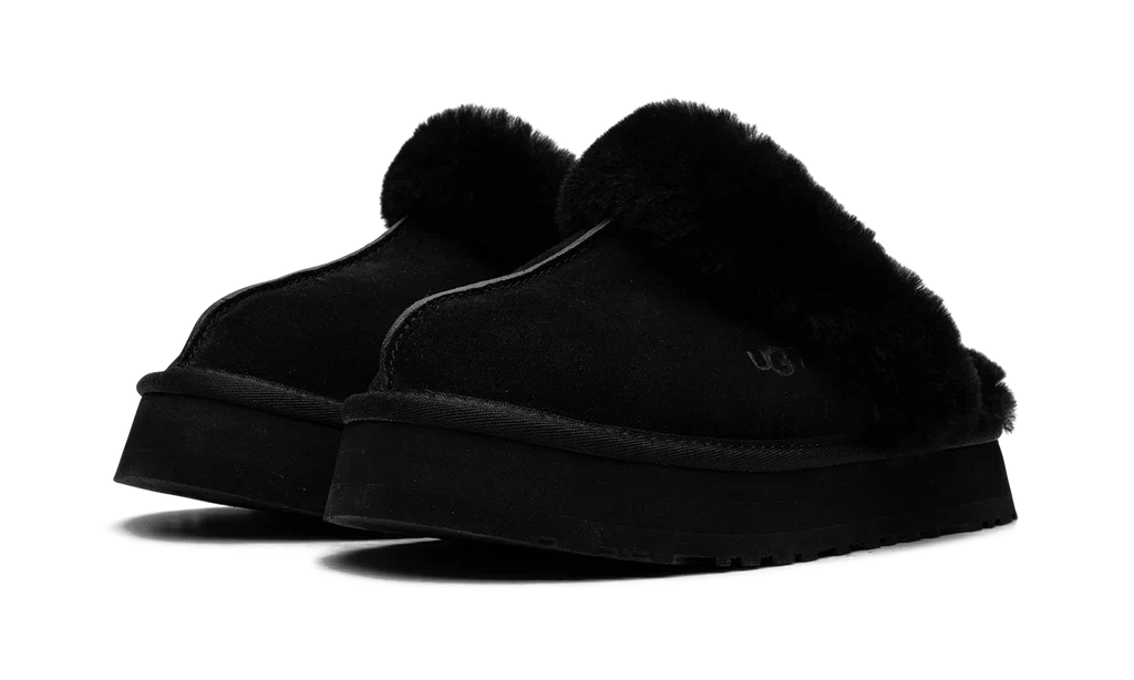 UGG Disquette Slipper Black (Women's) - Image 2