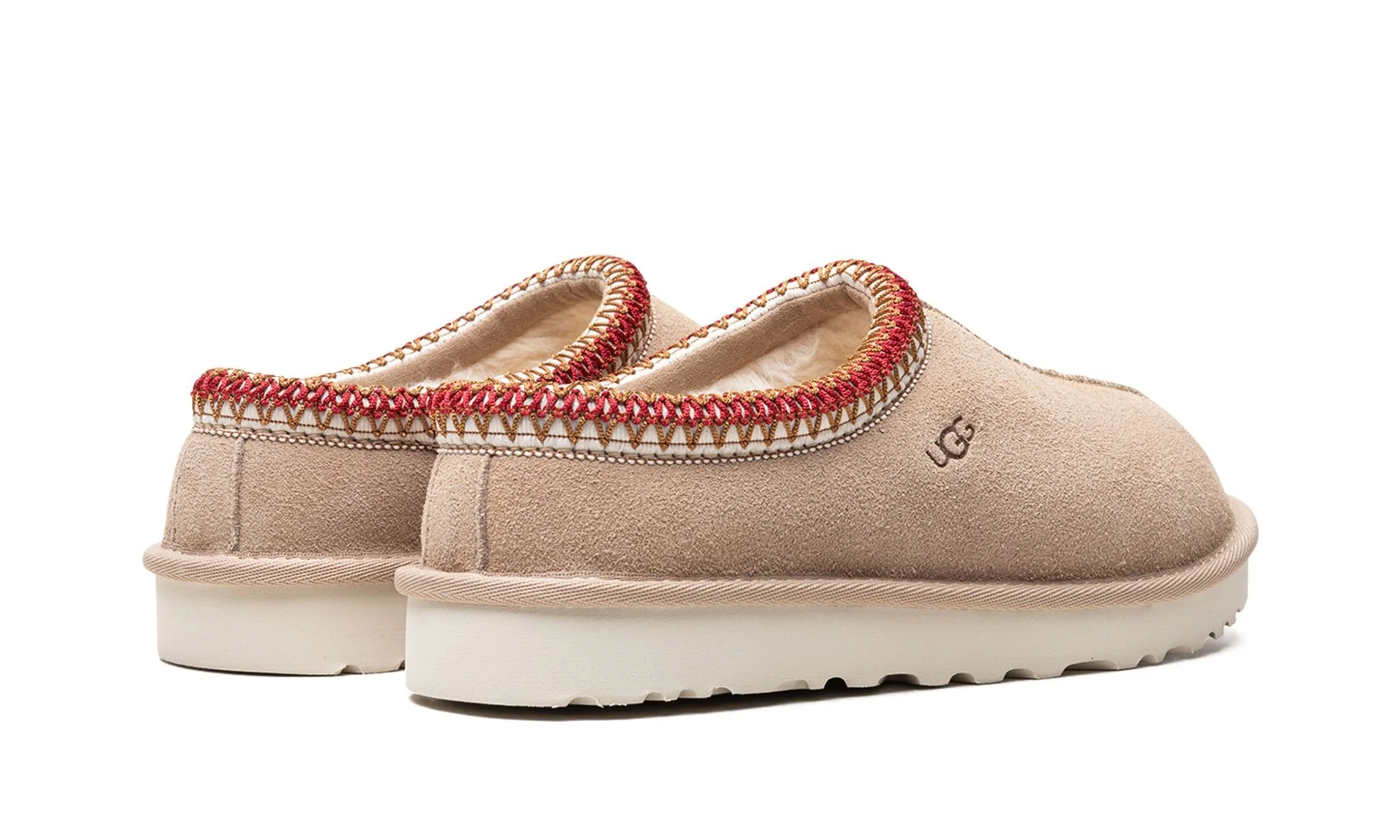 UGG Tasman Slipper Sand Dark Cherry - Image 3